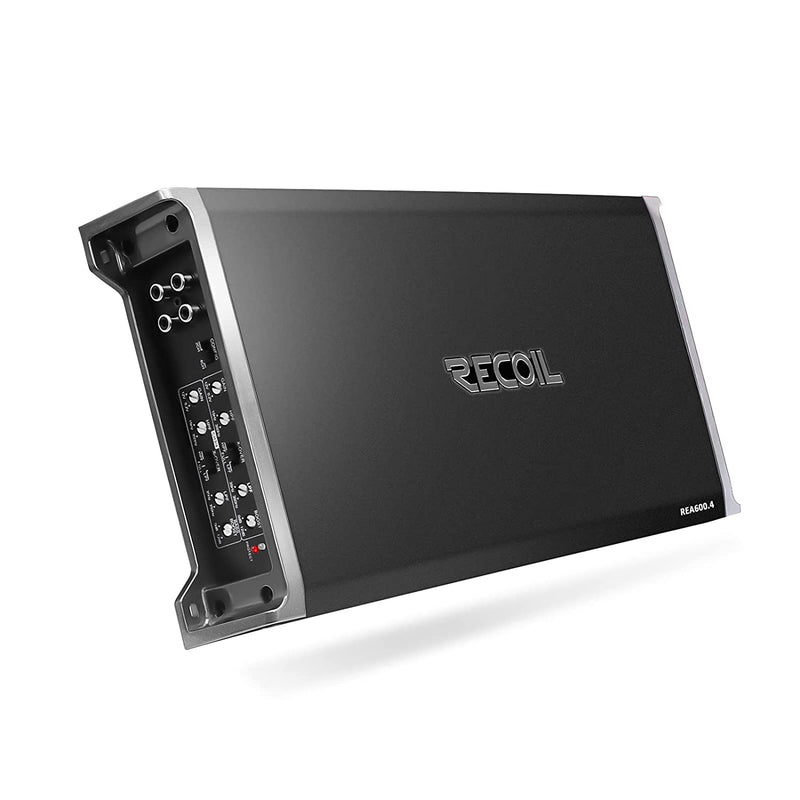 RECOIL REA600.4 4x130W Class AB, 4 Channel, Full Range Amplifier