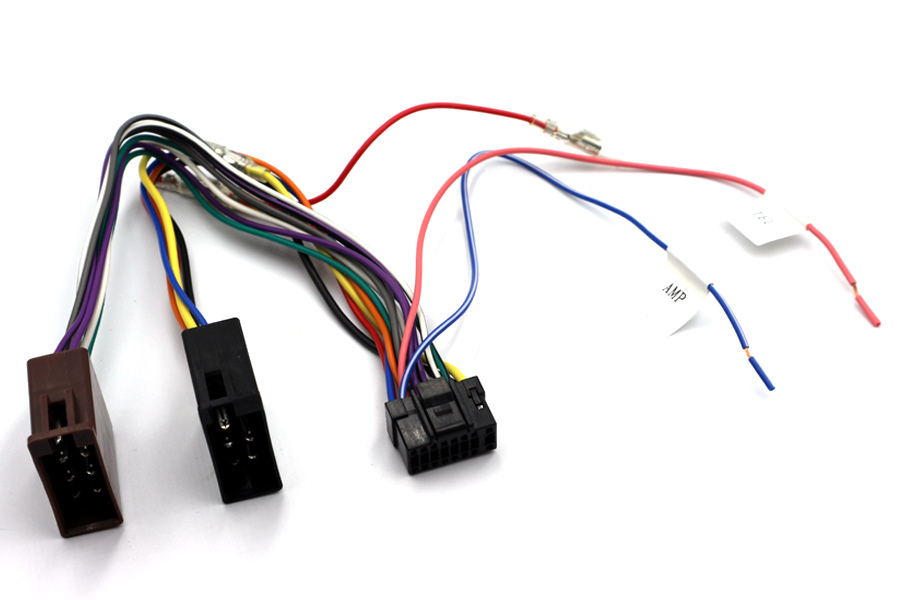 Cables ISO Kenwood de 16 Pines - Conector de radio - 2x Conector