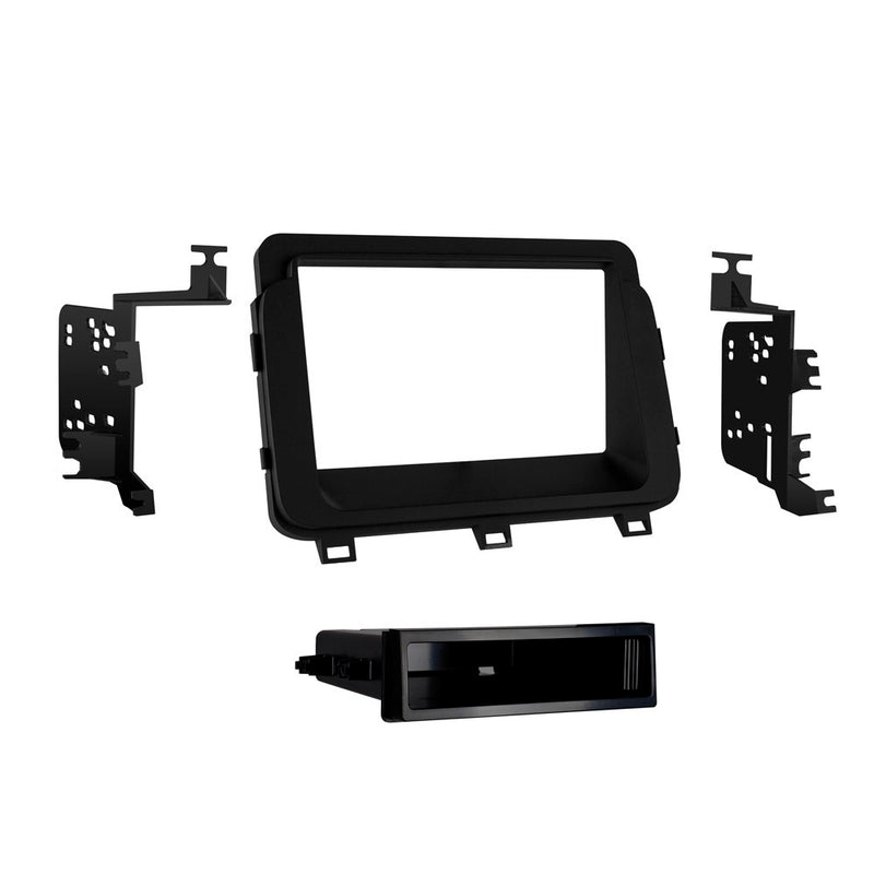 Kia Optima 2014/15 (without OEM nav) Single/Double DIN radio fascia adapter